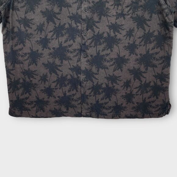 Nat Nast Hawaiian Shirt Mens 2XL Silk Brown Floral Luxury Original Aloha Beach - Picture 6 of 14